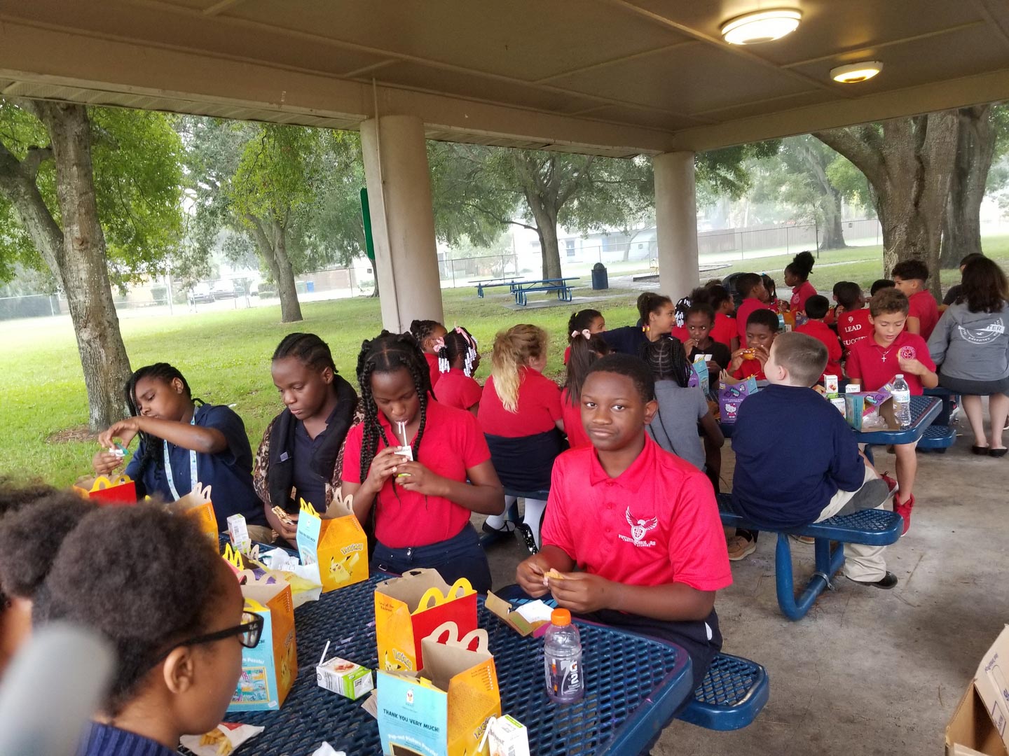 FSCA Kids Having Lunch